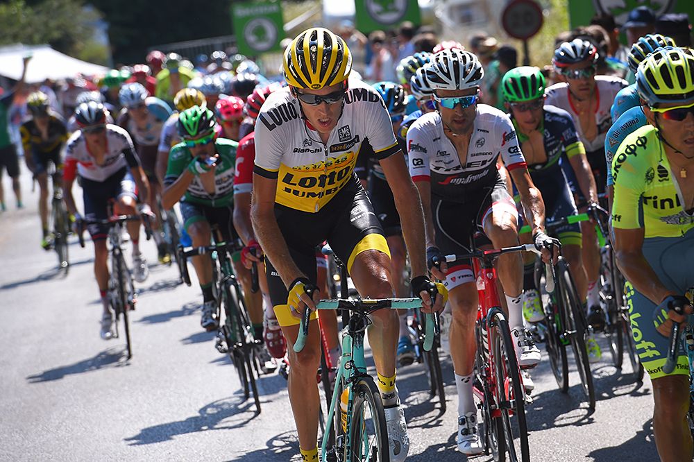 Robert Gesink (LottoNL-Jumbo) at Vuelta a Espana stage 12