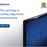 Nokia TV
Nokia, the company which entered the smart TV space a couple of years ago will add a new TV during the Flipkart Big Billion Days sale. It is said to bring “cutting-edge home entertainment”. 