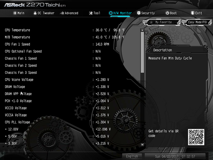 ASRock Z270 Taichi Software and Firmware