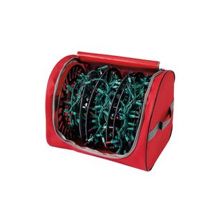 Huntington Home Holiday Light Organizer in red