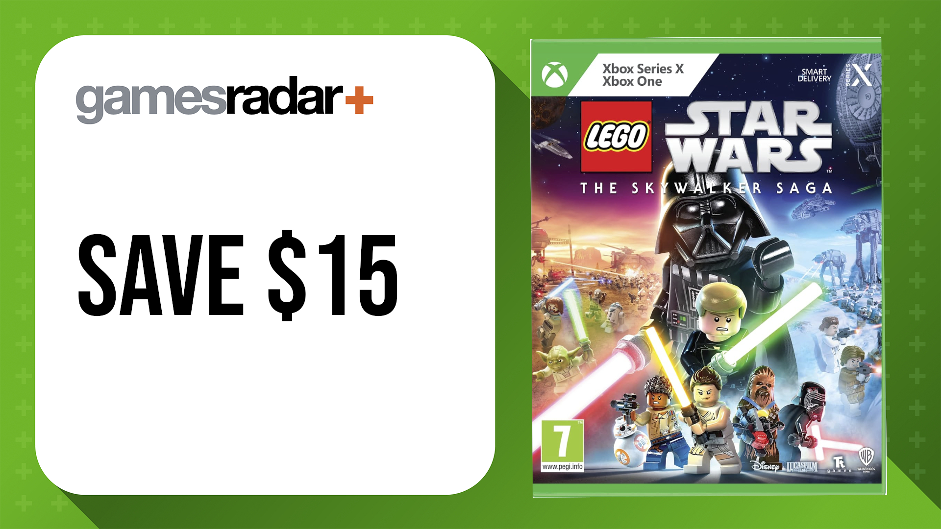 Amazon Prime Day Xbox sales with Lego Star Wars: The Skywalker Saga box