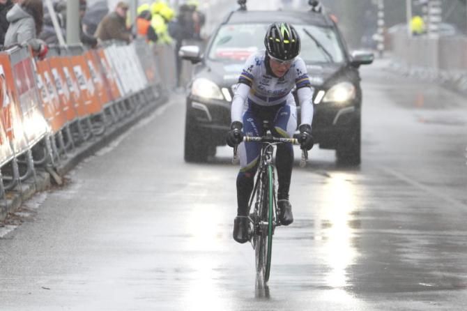Emma Johansson (Orica - AIS) finished third after a brave chase