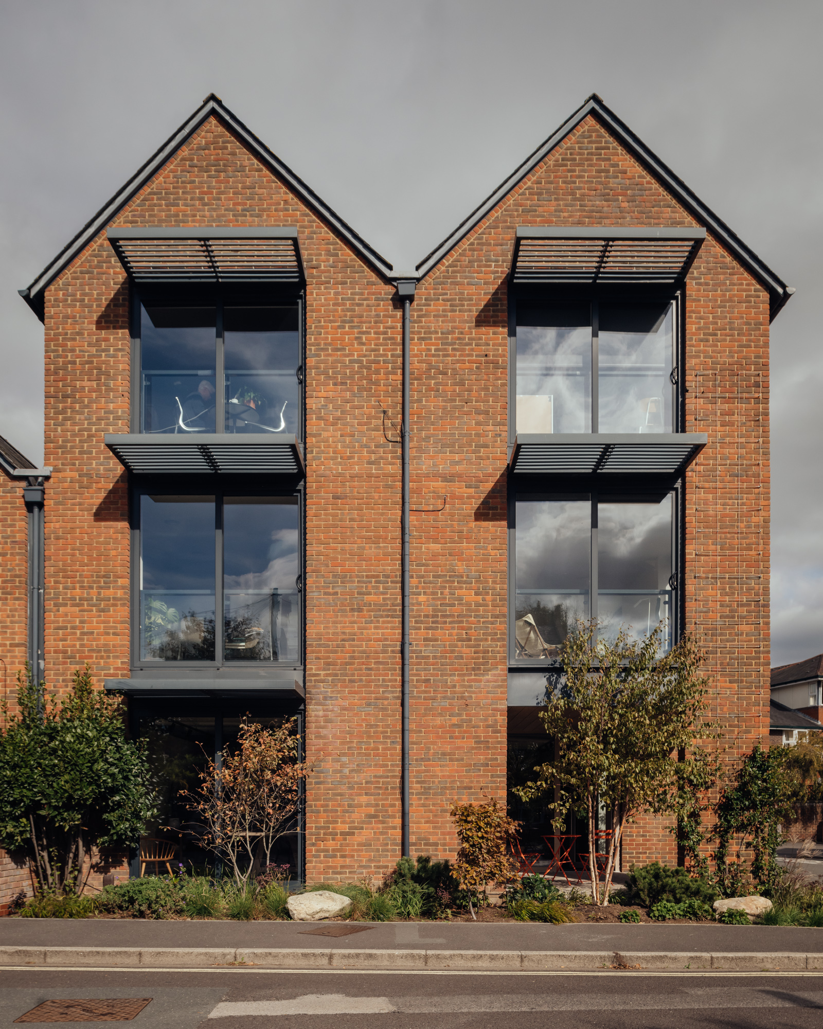 The new studio occupies the ground floor of an office building in Winchester