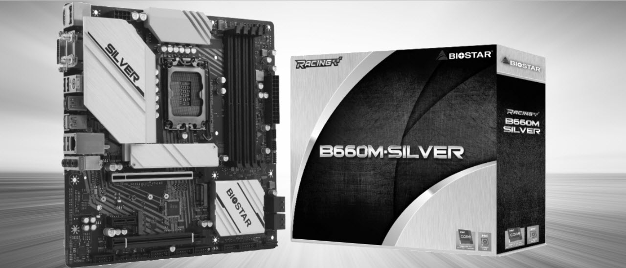 Biostar B660M Silver Motherboard Review: Competent and