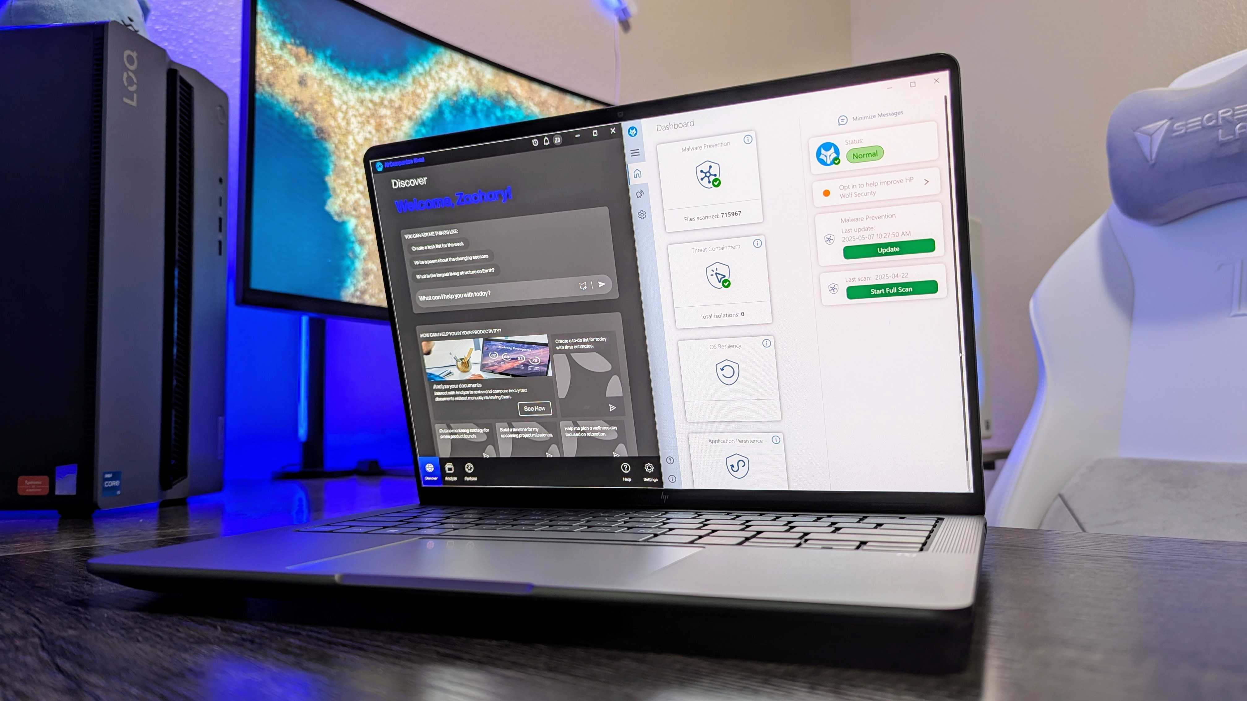 Image of the HP ZBook Ultra 14 (G1a) laptop.