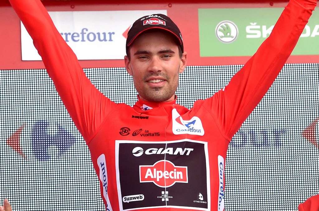 Tom Dumoulin (Giant-Alpecin) is back in red