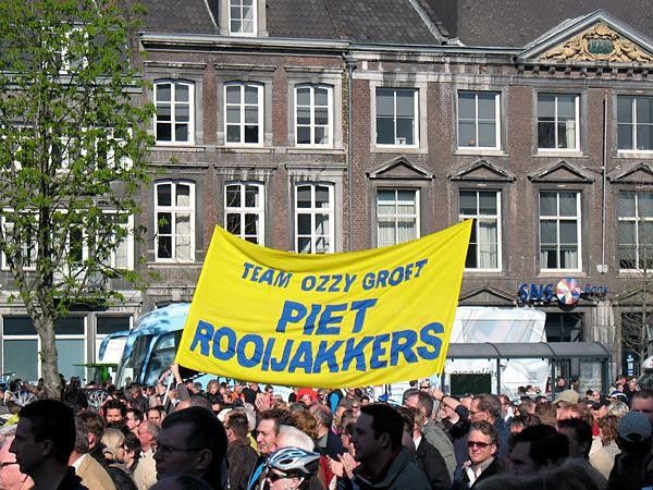 Last year Piet Rooijakkers won the Herman Krott trophy for being the most competitive rider in the race; clearly it makes you popular.