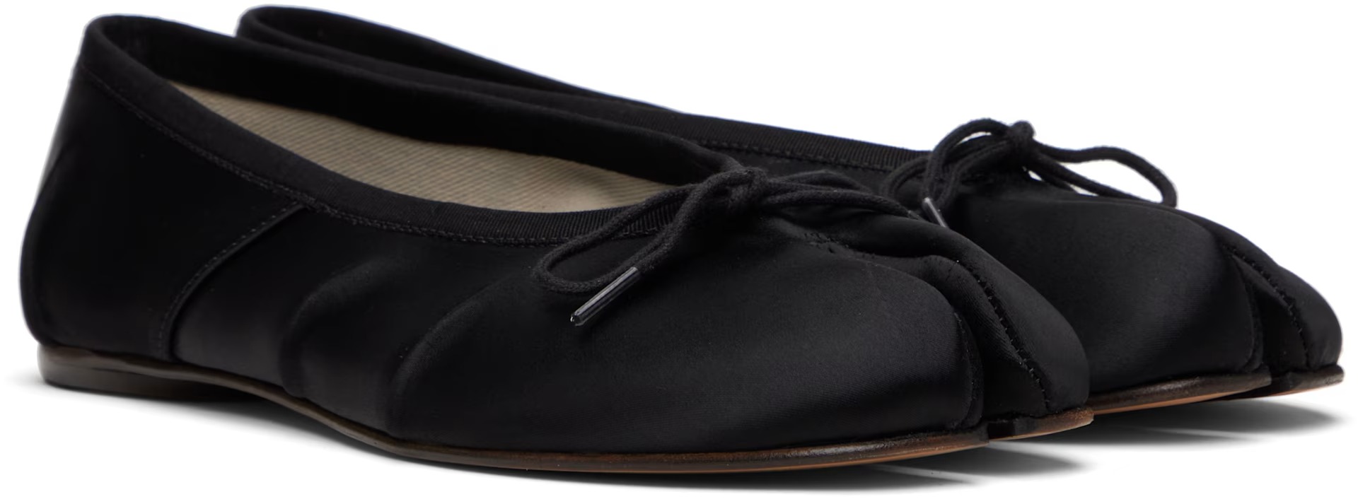 Maison Margiela, Tabi Satin Ballerina Flats