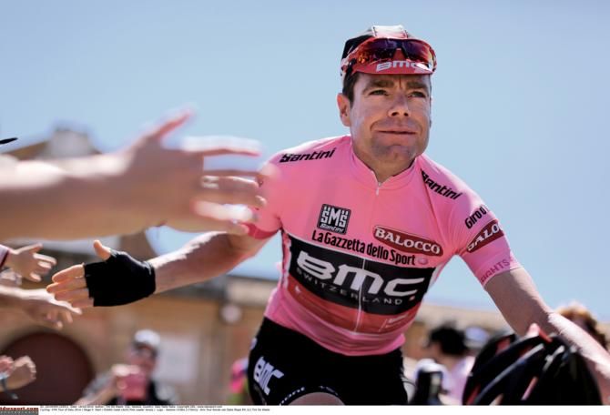 Pretty in pink: Cadel Evans (BMC Racing)