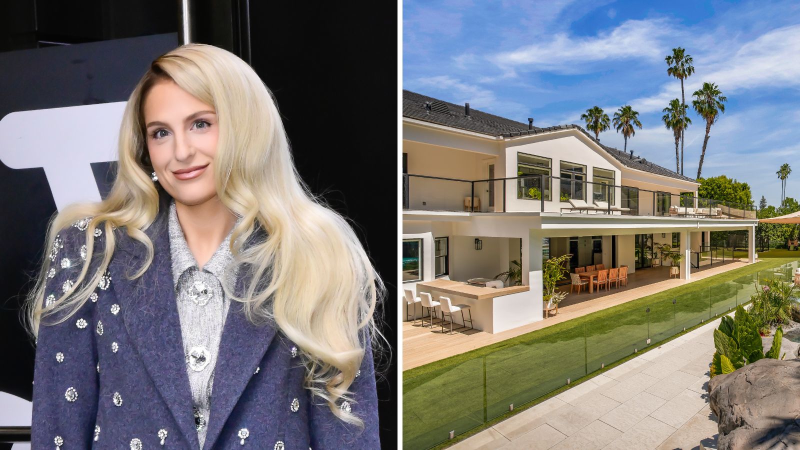 Meghan Trainor and her house