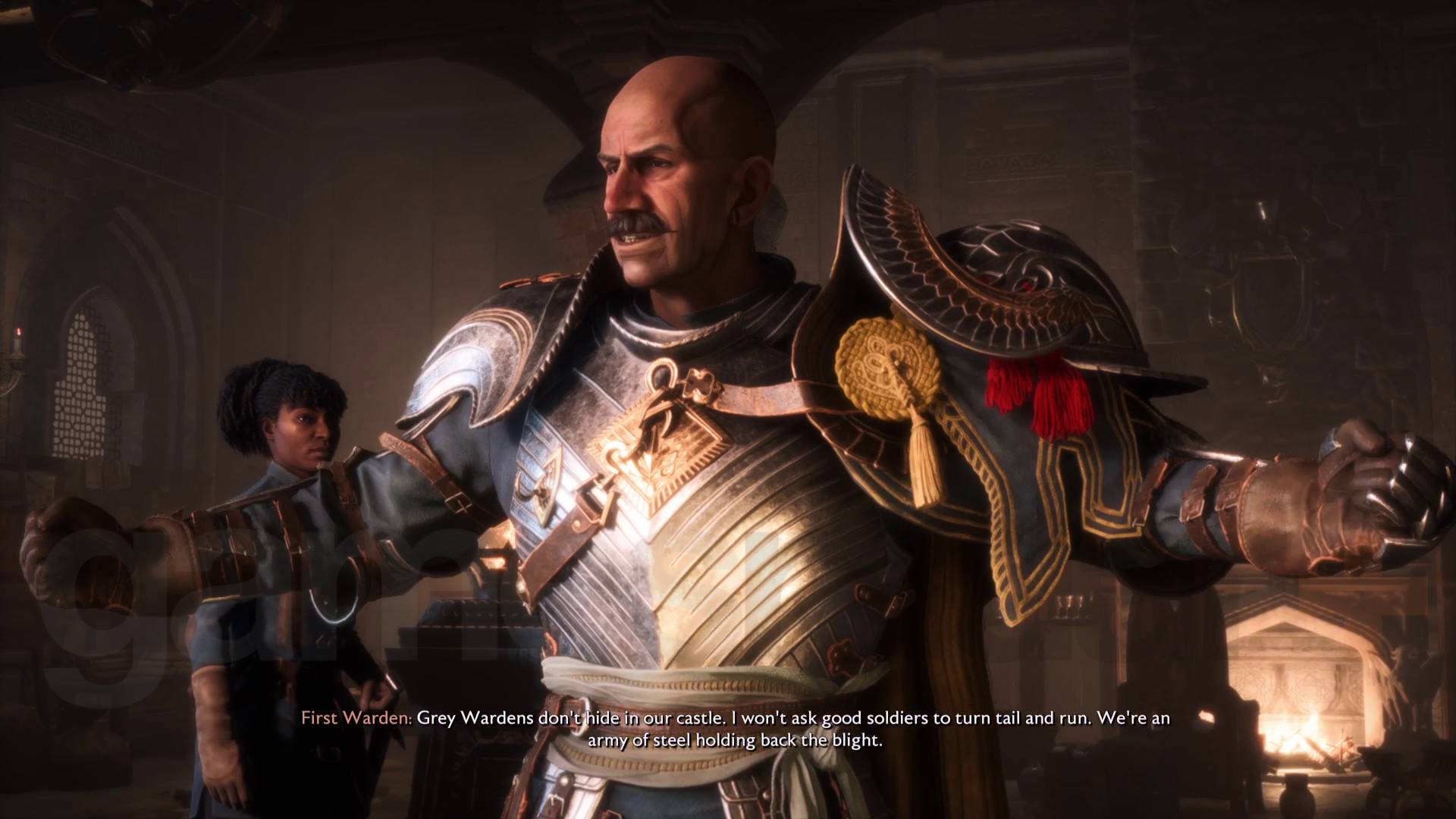 Should you knock out the First Warden or talk sense into him in Dragon Age Veilguard?