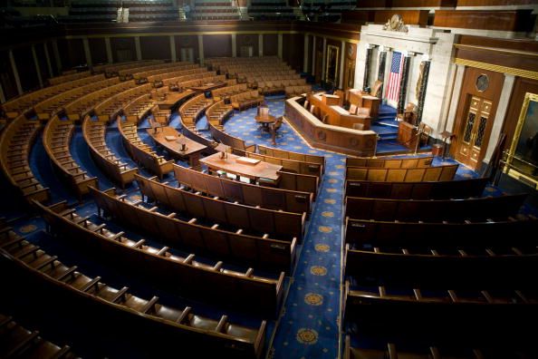 The U.S. House of Representatives chamber.