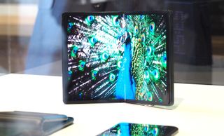 TCL's foldable protoype uses a multi-hinge design for more flexibility.