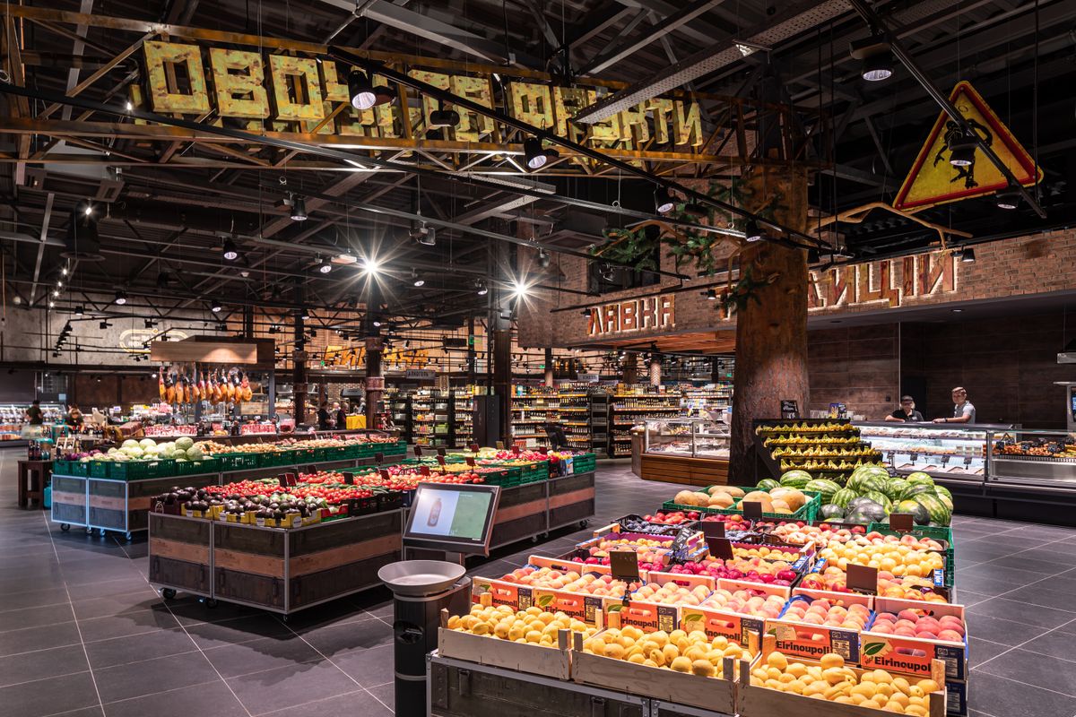 Stalker themed supermarket