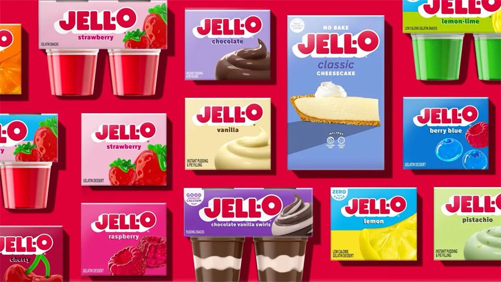 The new Jell-O logo