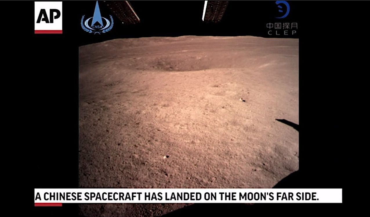 China lands a spacecraft on the far side of the moon