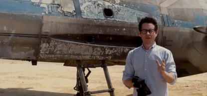 J.J. Abrams personally introduces Star Wars: Episode VII's X-Wing