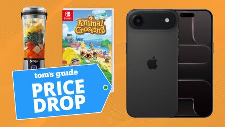 Compilation showing Ninja blender, Nintendo Switch game case, Apple iPhone Air