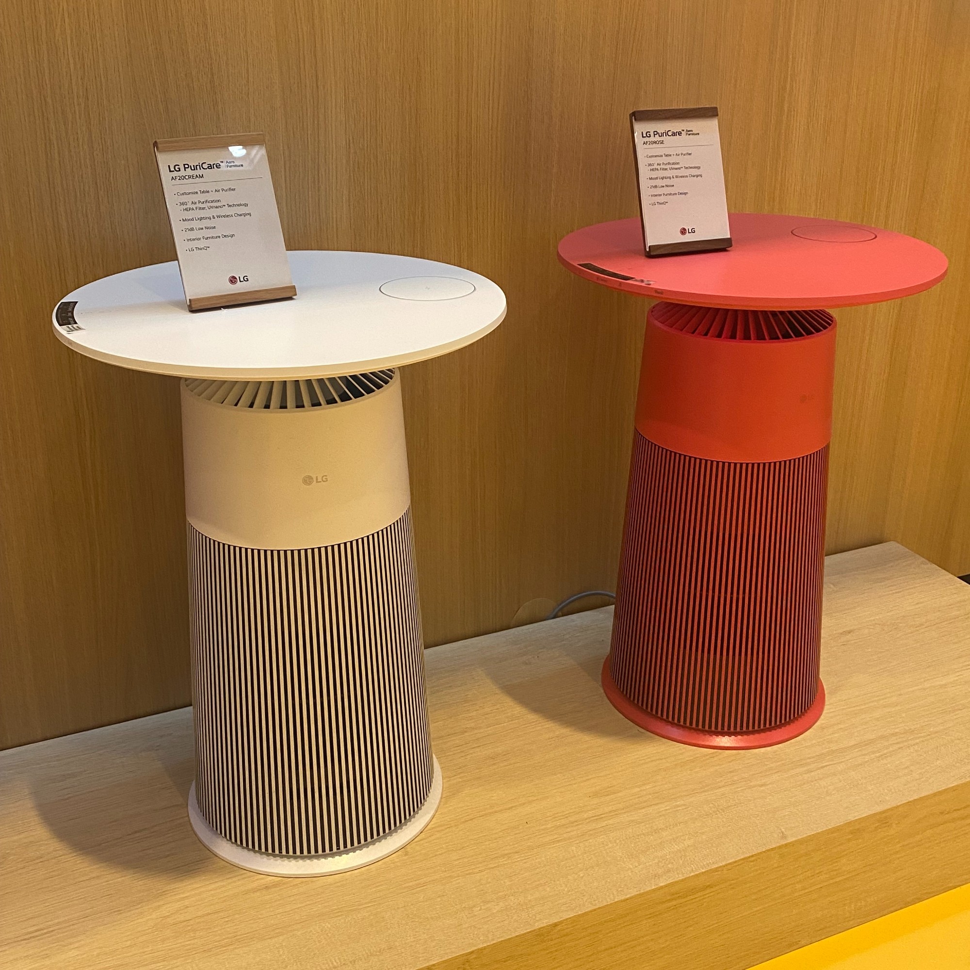 LG PuriCare Aero Furniture