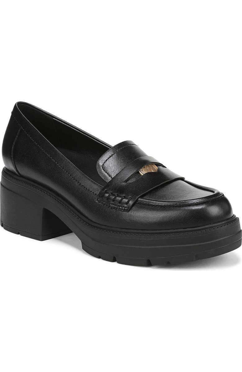 Penny Loafer Platform Pump
