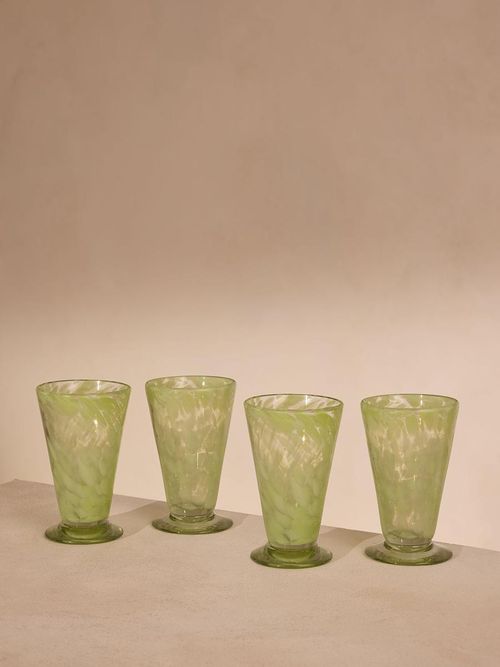 Purton Highball, Set of Four, Pistachio