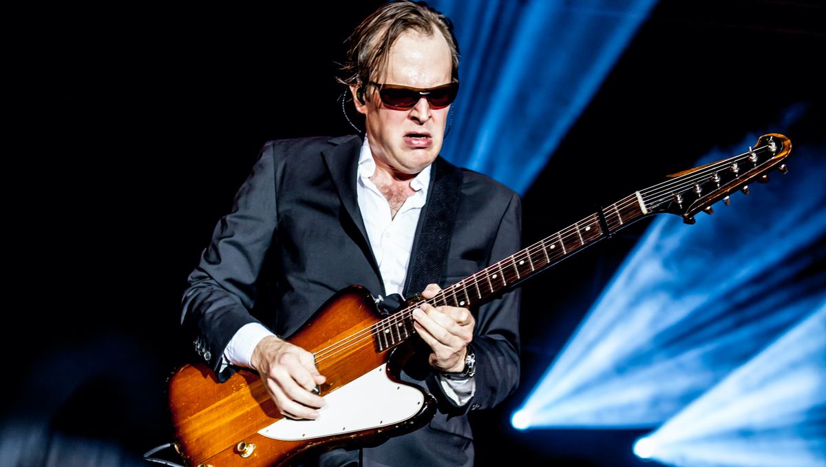 Joe Bonamassa performs at Alcatraz on February 28, 2013 in Milan, Italy