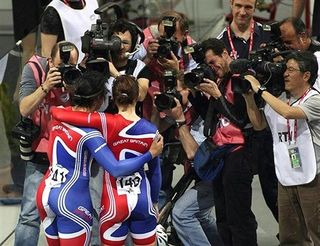 The British team sprint pair