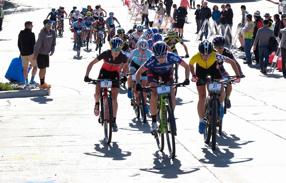 Erin Huck (Scott 3Rox Racing) was the aggressor for much of the race.