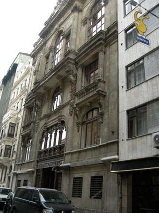 The 19th Century facade