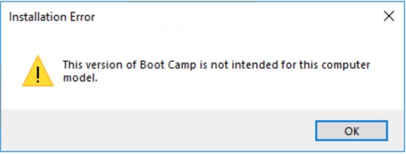 How to fix the 'Boot Camp is unsupported on this computer model' error ...