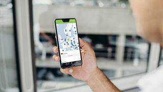 NordVPN on an android device