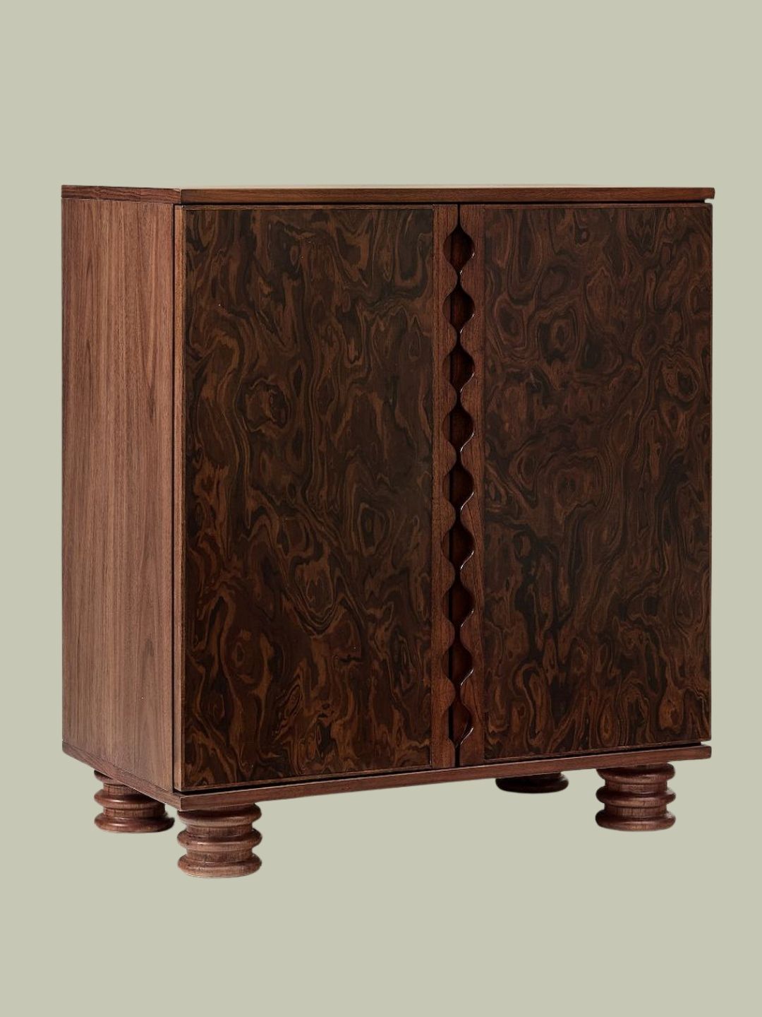 West Elm, Pierce &amp;amp; Ward Wave Bar Cabinet
