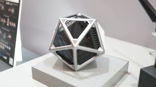 The Asus ROG NeoCore Wi-Fi 8 concept router showcased at CES 2026