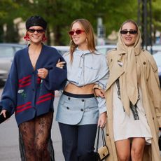 Three woman walking in Copenhagen