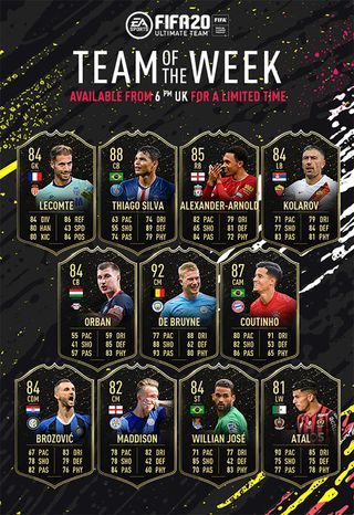 FIFA 20 TOTW 2