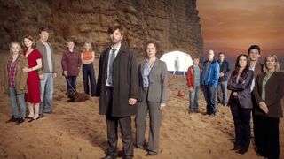 The cast of the British TV show ‘Broadchurch’