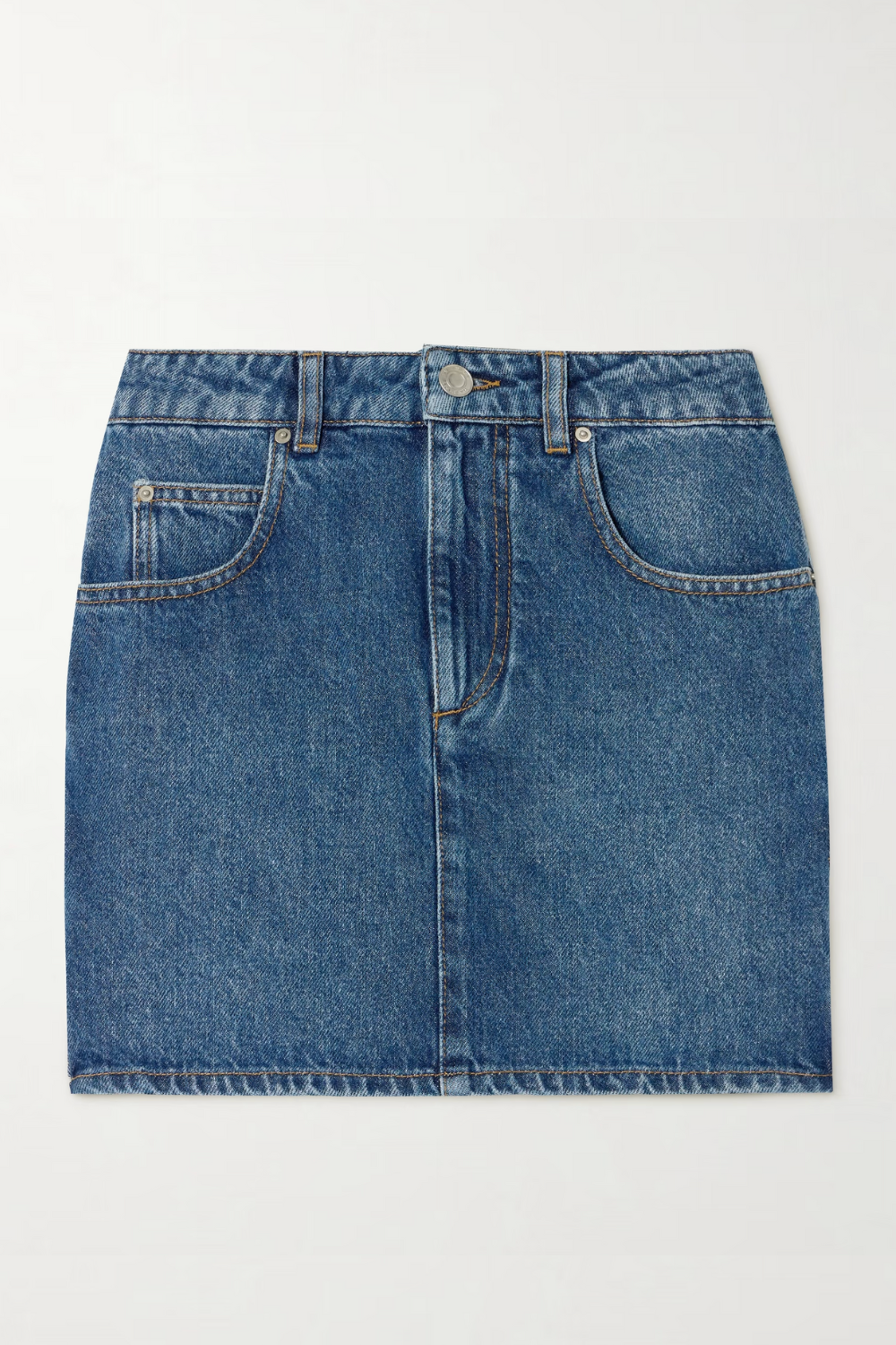 MARANT ÉTOILE, Stessy Denim Cargo Mini Skirt