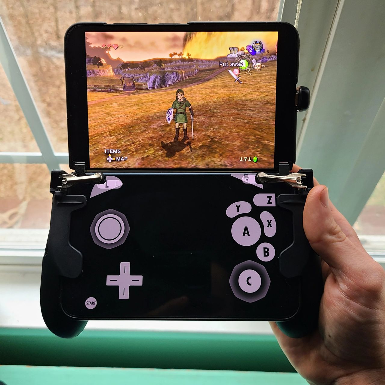 Surface Duo custom gaming setup