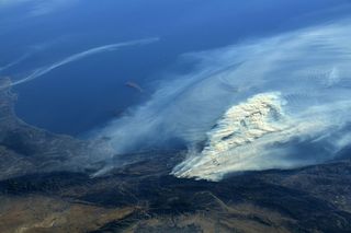 SoCal Wildfires from Space