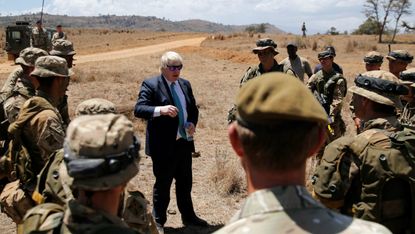 Boris Johnson in Kenya