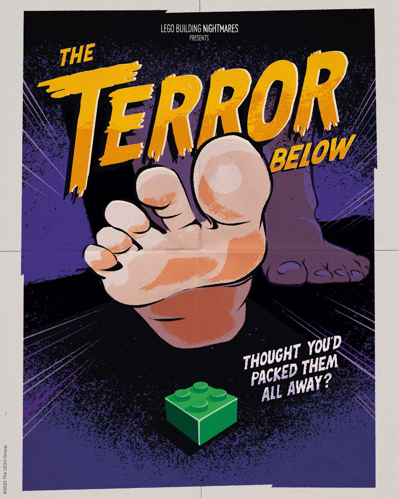 Lego horror posters