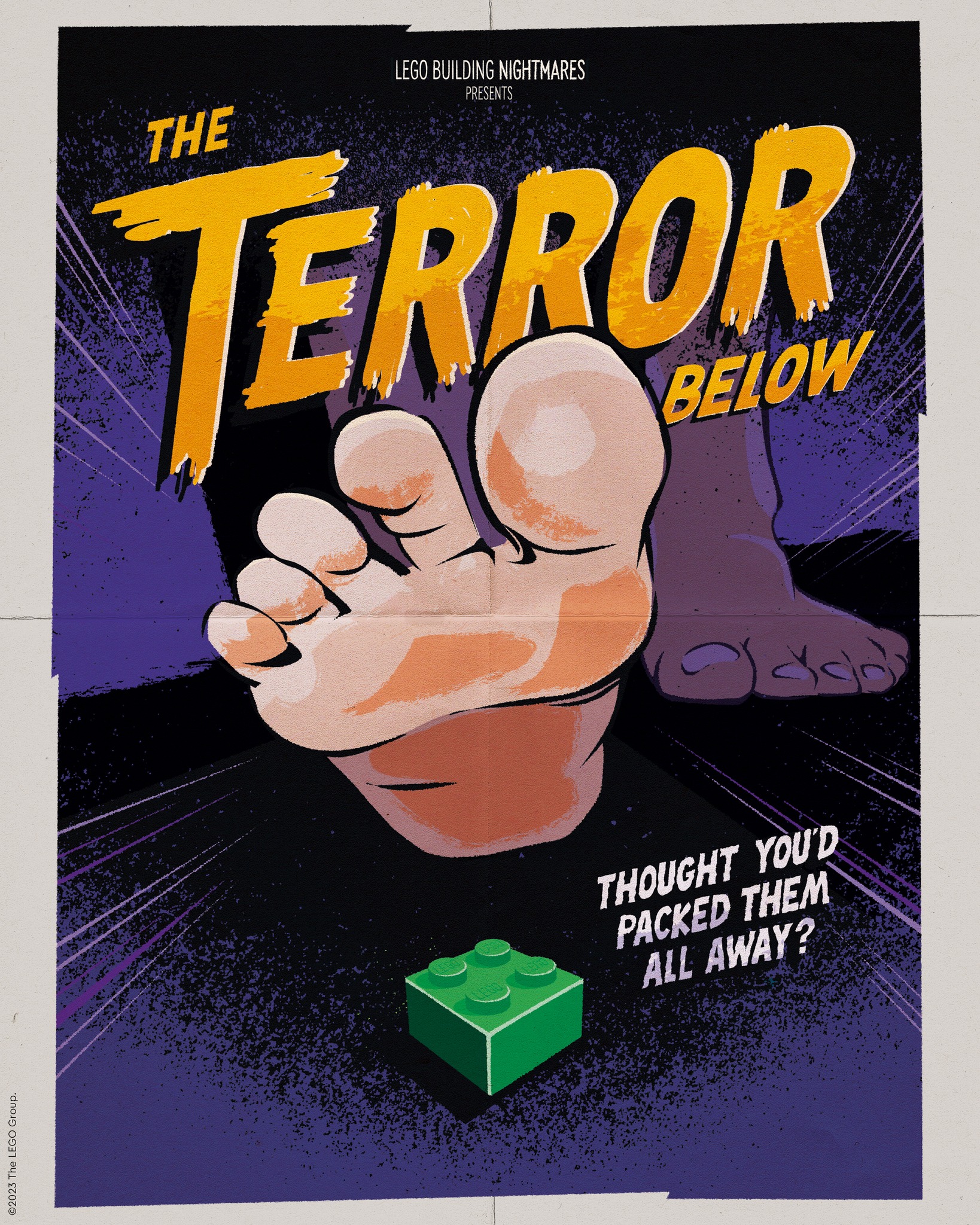 Lego horror posters