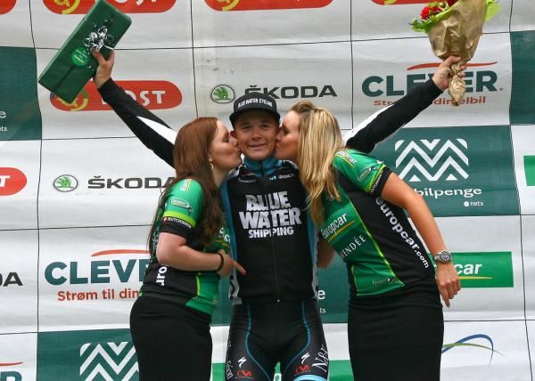 Christian Jersild Jensen (Team Blue Water Cycling) was awarded the most aggressive rider prize
