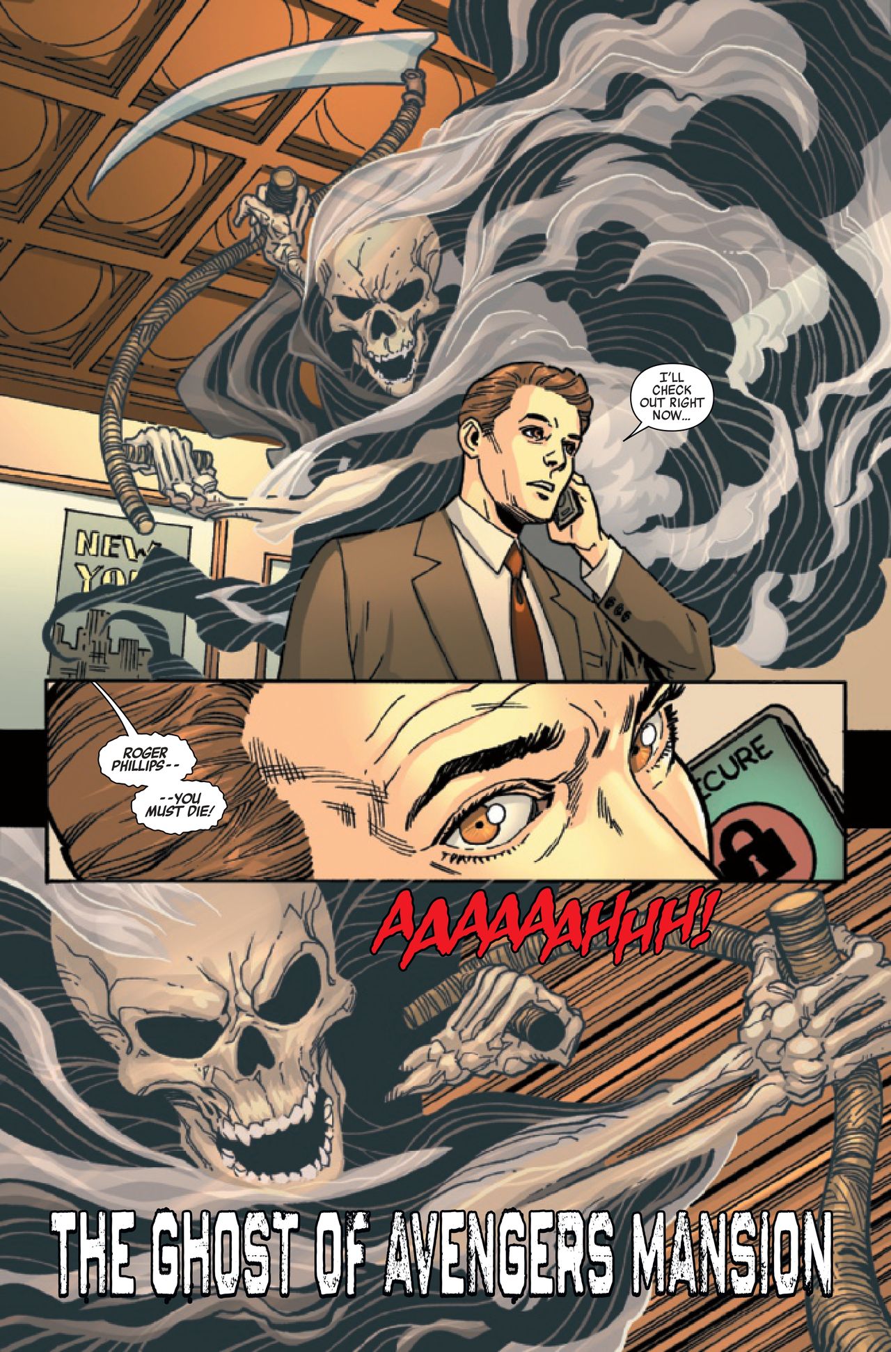 Pages from Avengers Inc #2
