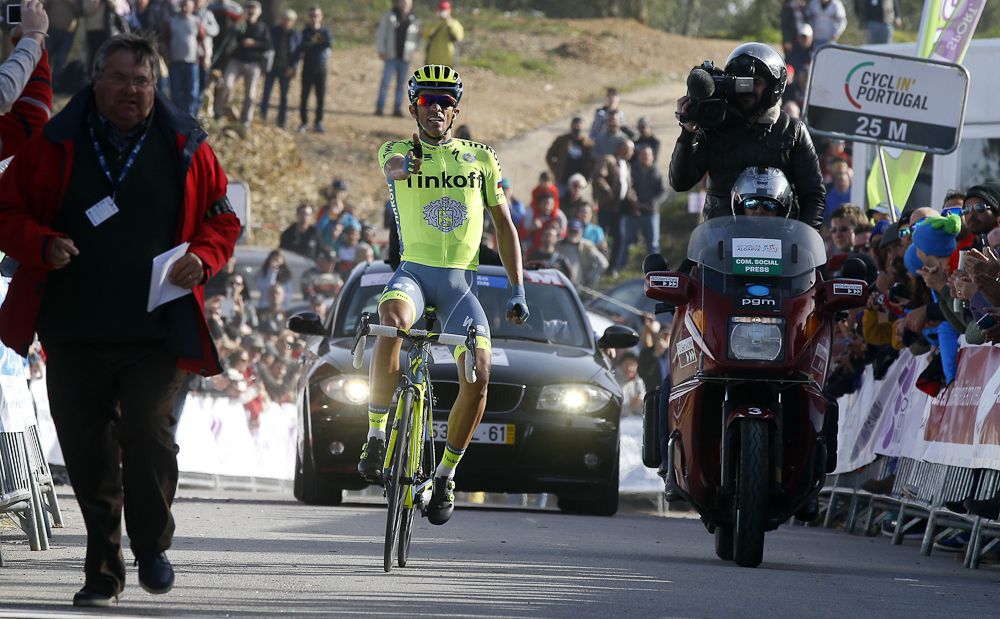 Alberto Contador wins the final stage at Volta ao Algarve