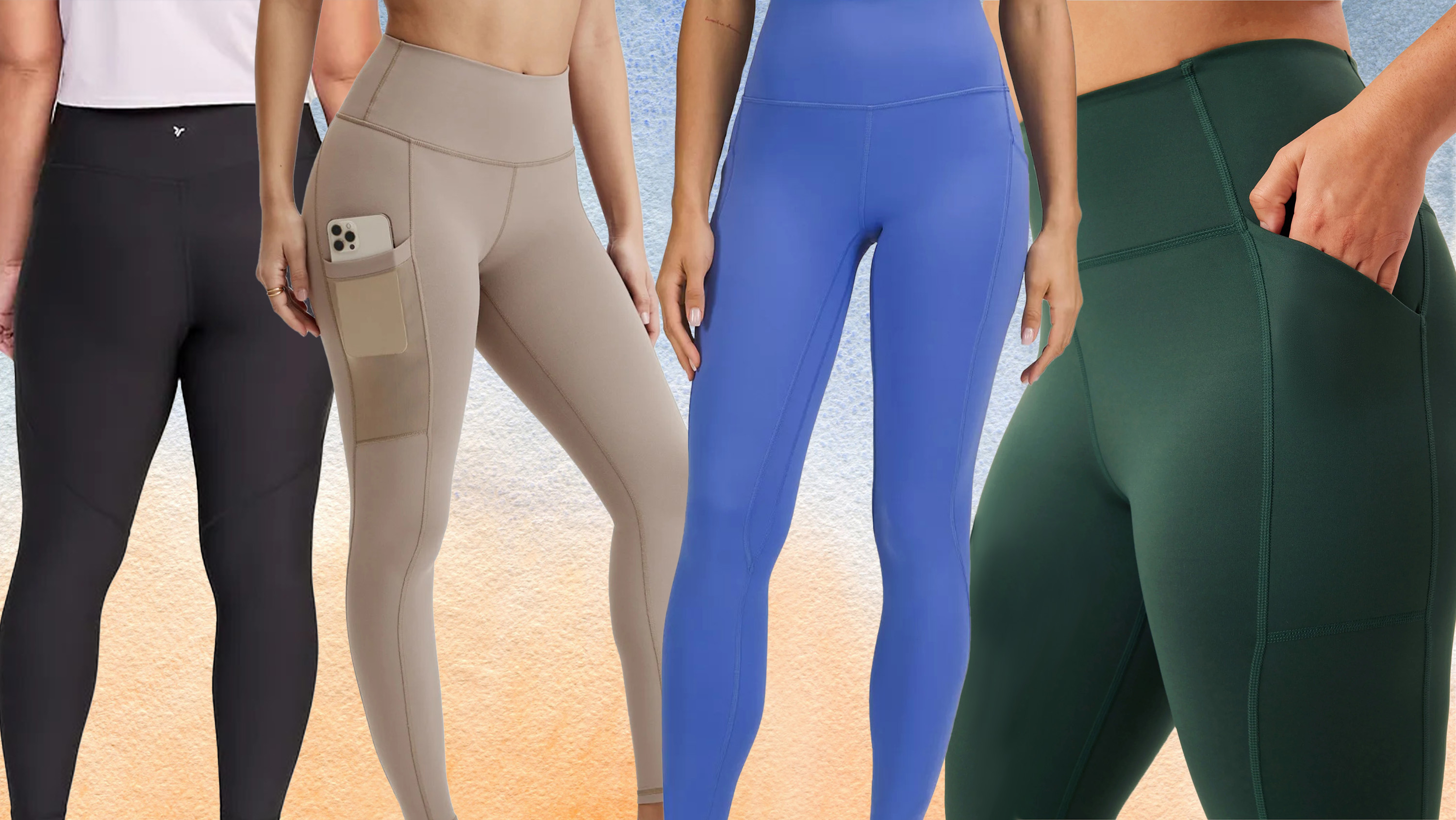 Yoga tights 2024 with pockets