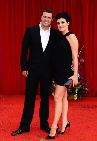 Jamie Lomas and Kym Marsh in 2011