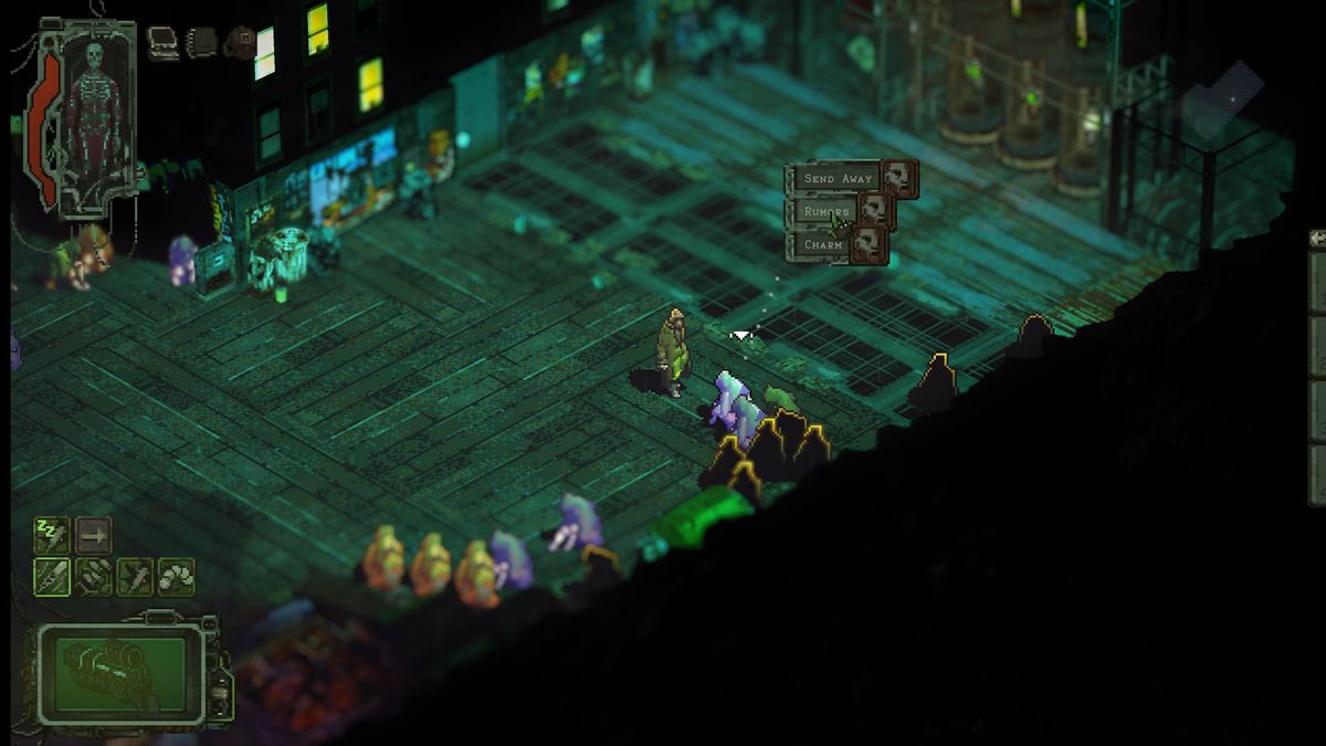 Isometric cyberpunk RPG mechajammer