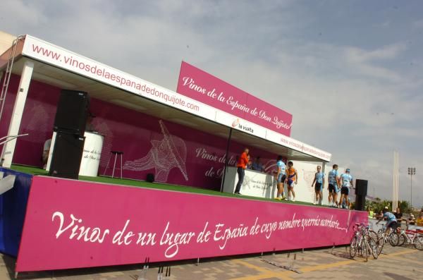 The start in Malaga.