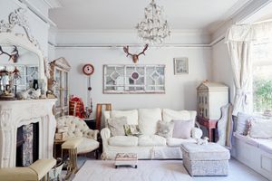 How to sell a house faster: a gorgeous living room belonging to Jane Emery, first seen in Period Living magazine